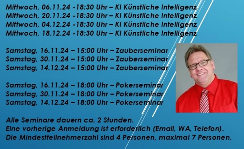 Pokerseminar f&uuml;r Anf&auml;nger ${singleEventLocation} Tickets