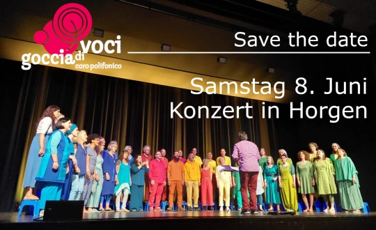 Logo de sponsoring de l'événement Konzert Goccia di voci