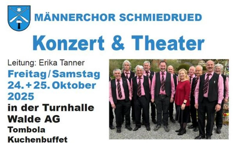 Event-Image for 'Konzert + Theater Männerchor Schmiedrued'
