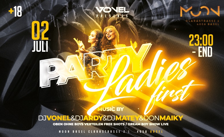 Ladies First Party Moon Club - Basel, Basel Tickets