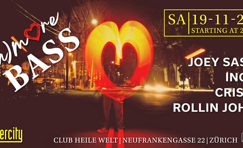 (a)more Bass Club HW, Neufrankengasse 22, 8004 Zürich Tickets