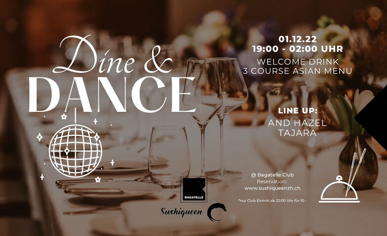 Dine and Dance Bagatelle Club, Langstrasse 93, 8004 Zürich Tickets