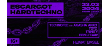 Event-Image for 'Escargot, Hard-Techno, 16+ Feb2024'
