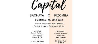 Event organiser of Capital Bachata x Kizomba 2. Floors
