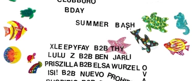 Event-Image for 'CLUBBÜRO B.DAY SUMMERBASH'