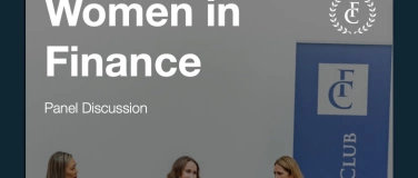 Event-Image for 'Women in Finance: Podium Discussion'