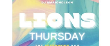 Event-Image for 'LIONS THURSDAY IS BACK — July 3rd!'