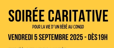 Event-Image for 'Soirée caritative : pour la vie d'un bébé au Congo'