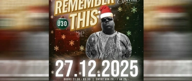 Event-Image for 'Remember This - Ü30'