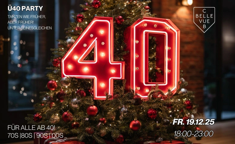 Ü40 PARTY IM CLUB BELLEVUE Club Bellevue, Freieckgasse 9, 8001 Zurich Billets