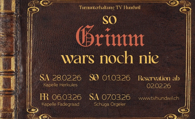 Event-Image for 'Turnunterhaltung Turnverein Hundwil'
