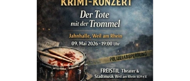 Event-Image for 'Krimi Konzert  - "Der Tote mit der Trommel"'