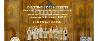 Event-Image for 'DIE STIMME DES HERZENS / TRADITIONELLE SERBISCHE LIEDER'