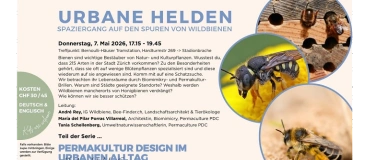Event-Image for 'Urbane Helden: SpazierGang auf den Spuren Von WildBienen'
