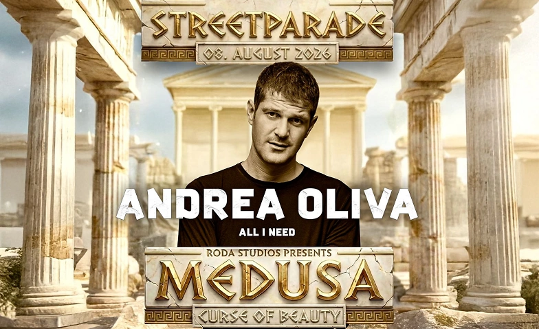 Medusa - The Curse Of Beauty Lovemobile by Roda Studios Street Parade 2026, Z&uuml;rich Tickets