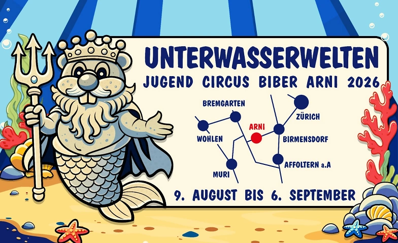 Event-Image for '2026: Jugend Circus Biber: 'Unterwasserwelten''