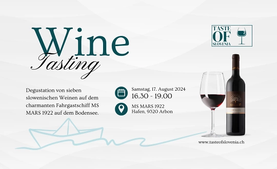 Sponsoring logo of Wine Tasting auf dem Bodensee event