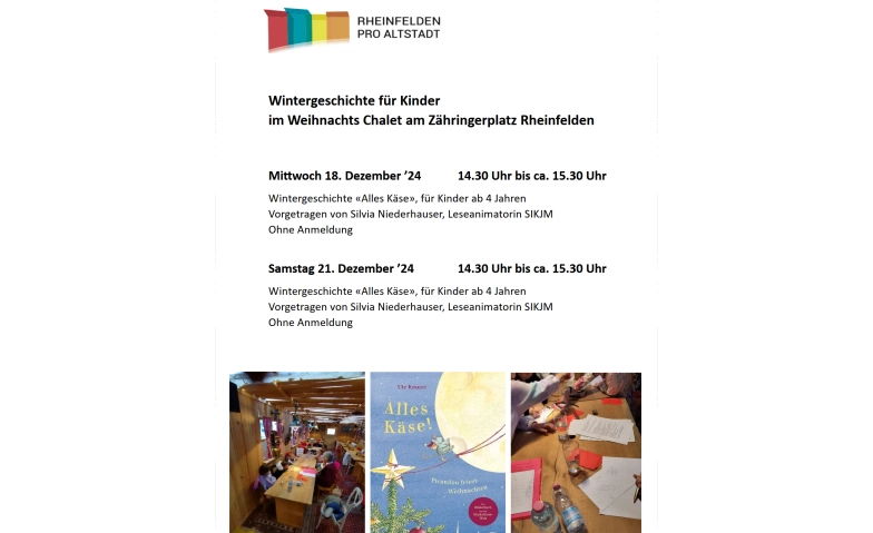 Wintergeschichte f&uuml;r Kinder ab 4 Jahren ${singleEventLocation} Billets