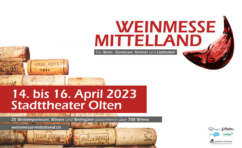 7. Weinmesse Mittelland Olten Stadttheater Olten Tickets