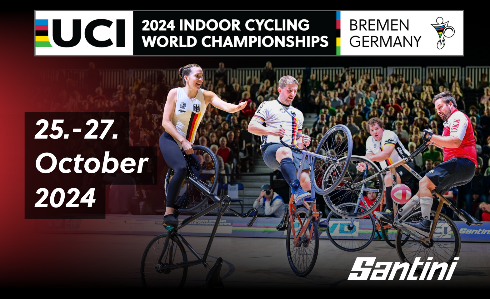 2024 UCI Indoor Cycling World Championships - 3-Day-Tickets ${singleEventLocation} Tickets