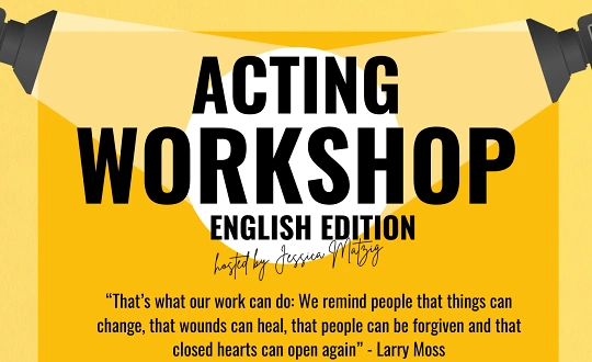 Sponsoring logo of Acting Workshop English Edition event