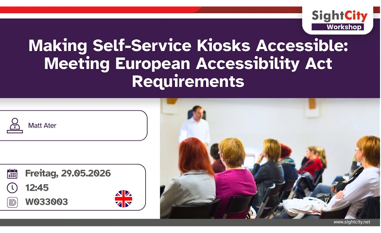 Self-Service Kiosks: Accessible Design per EU Accessibility Billets