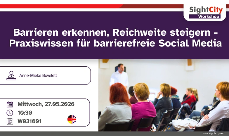 Barrierefreie Social Media: Praxis f&uuml;r mehr Reichweite Billets