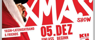 Event-Image for 'XMAS Show: Yasin, LateNightBand und Friends'
