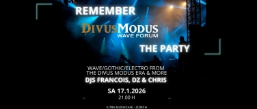 Event-Image for 'REMEMEBER DIVUS MODUS &ndash; The Party im Musikcafe'