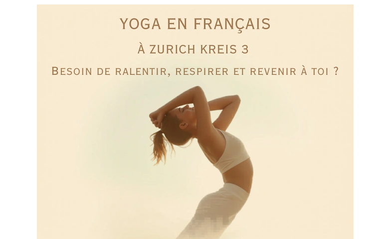 Event-Image for 'Hatha yoga en fran&ccedil;ais Zurich Kreis 3'