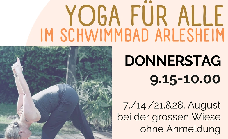 Event-Image for 'Yoga für alle im Schwimmbad Arlesheim / DO 9.15-10.00'