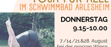 Event-Image for 'Yoga für alle im Schwimmbad Arlesheim / DO 9.15-10.00'