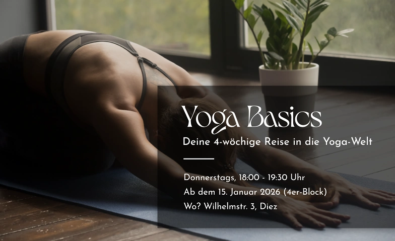 Yoga Anf&auml;ngerkurs in Diez  &ndash; Entspannung &amp; Stressabbau Billets