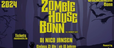 Event-Image for 'ZOMBIE HOUSE  Halloween Party Bonn'