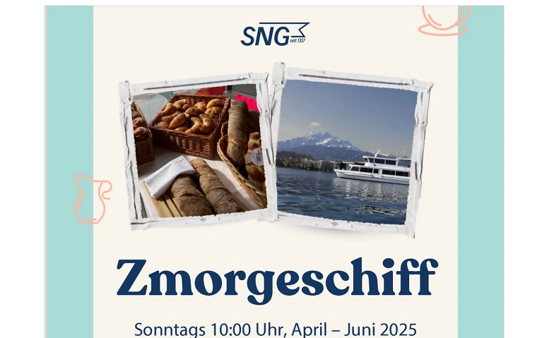 Event-Image for 'Z'MORGESCHIFF - inkl. Rundfahrt und Zmorgebuffet'