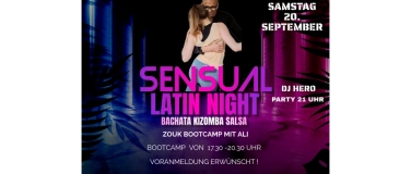 Event-Image for 'Sensual Latin Night mit Zouk Bootcamp in St.Gallen!!!'