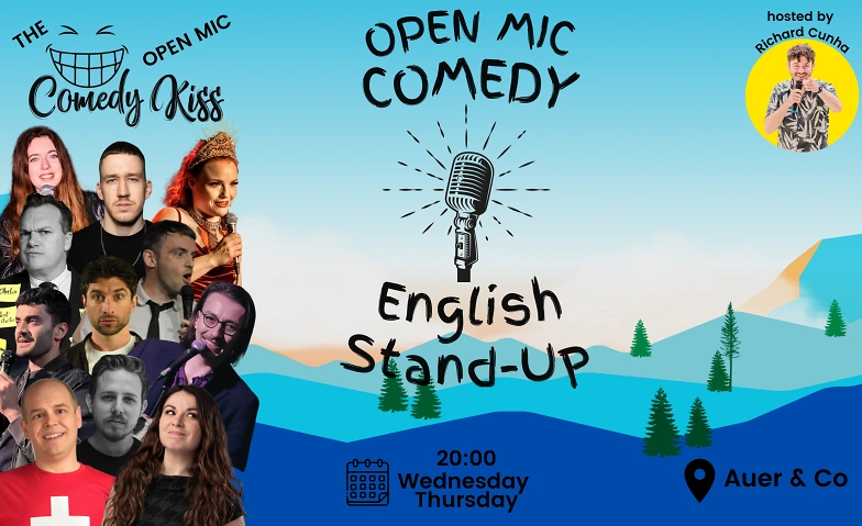 Event-Image for 'Wednesday Comedy Kiss Open Mic, Zurich'