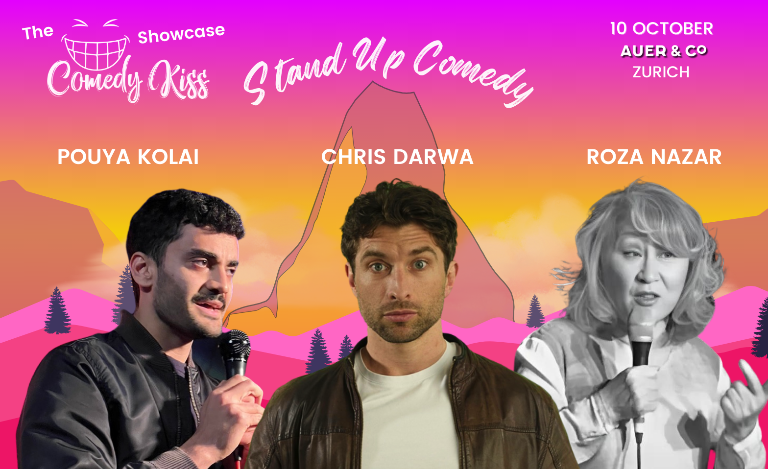 Comedy Kiss Showcase Tickets