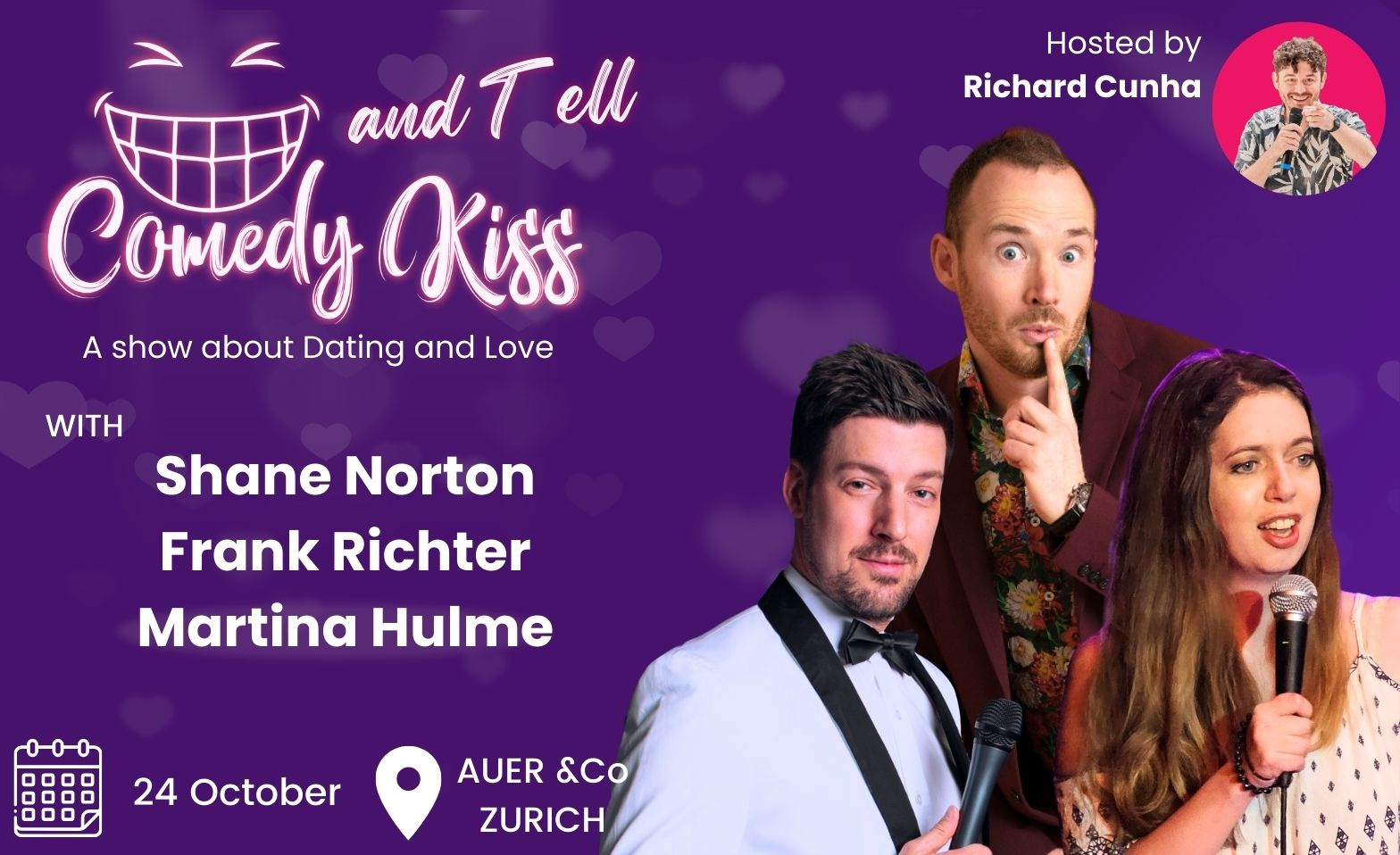 Comedy Kiss &amp; Tell Billets